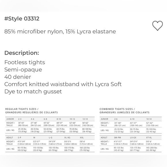 Mondor 3312 Footless Women’s Light Tan Tights - Picture 3 of 3